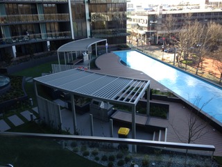 Pool and BBQ area (2014-07-15)