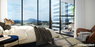 Spacious residence with private outlook towards Black Mountain & the Arboretum Phillip ACT 2606