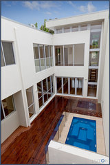 View to Main Courtyard and Swimspa (2013-01-31)