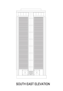 South-east elevation (2006-02-17)