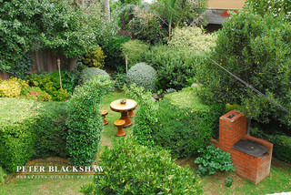 View of the garden from the Balcony (2015-03-30)