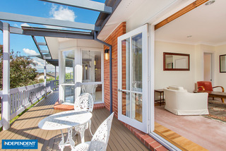 Deck Through French Doors To Lounge Room (2015-01-27)